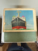 1966 Hess Voyager ship with the box Lot-15
