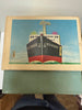 1966 Hess Voyager ship with the box Lot-15