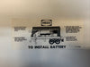 1975 Hess Box Trailer “made in the United States” Marx early production. Nm