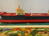 1966 Hess Voyager ship with The Box and display case. Original packing paper included. - Aj Collectibles & More