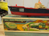 1966 Hess Voyager ship with The Box and display case. Original packing paper included. - Aj Collectibles & More
