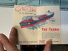 1966 Hess Voyager ship with The Box and display case. Original packing paper included. - Aj Collectibles & More