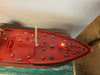 1966 Hess Voyager ship with The Box and display case. Original packing paper included. - Aj Collectibles & More