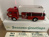 1970 Hess Fire Truck “Reproduction Season greeting” box Lot-1