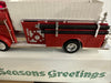 1970 Hess Fire Truck “Reproduction Season greeting” box Lot-1
