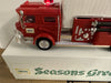 1970 Hess Fire Truck “Reproduction Season greeting” box Lot-1