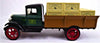 Ertl 1931 Hawkeye Crate Truck John Deer Die Cast locking Bank 1:34 Scale #5687
