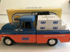 GM GULF 1955 CHEVY CAMEO PICK-UP TRUCK W/ CRATES #21451P Bank #12 Die Cast