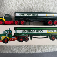 1969 Hess Amerada Tanker Tanker truck with the Box and inserts! “RARE”