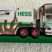 1995 Hess chrome Truck and Helicopter “Rare”