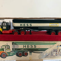1967 Hess Tanker Trailer Truck "Red Velvet" Gas Oil Truck w/ Box USA “ fuel oils”