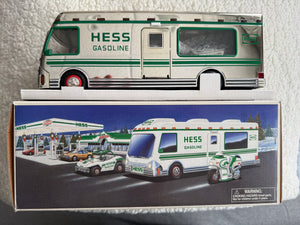 1998 Hess “Chrome” van with motorcycle and dune buggy “Ultra RARE!!