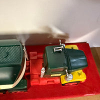 1967 Hess Tanker Trailer Truck "Red Velvet" Gas Oil Truck w/ Box USA “ fuel oils”