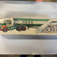 1967 Hess Tanker Trailer Truck "Red Velvet" Gas Oil Truck w/ Box USA “ fuel oils”