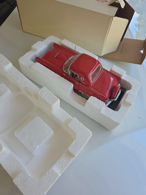 1956 Ford Thunderbird Franklin Mint Die Cast Original Box & Packaging1956 Ford Thunderbird Franklin Mint Die Cast Original Box & Packaging