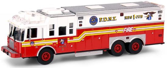 Code 3 FDNY Saulsbury Heavy Rescue 1 (12703)