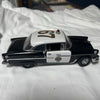 Franklin Mint 1955 Chevrolet Bel Air Police Chief Car 1/24 Diecast Replica
