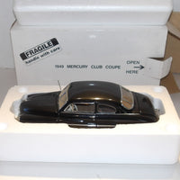 DANBURY MINT 1949 MERCURY CLUB COUPE - ORIGINAL BOX - EXCELLENT 1/24