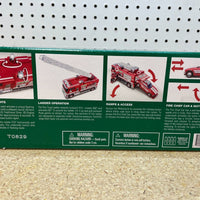 2024 Hess Fire Truck with Car and Motorcycle 60th Anniversary