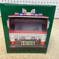 2024 Hess Fire Truck with Car and Motorcycle 60th Anniversary