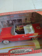 1957 Texaco Fire Chief Chevy Bel Air Die Cast Pedal Car *mint