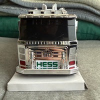 2024 Hess “Chrome” fire truck with car and motorcycle 60th anniversary “Very Rare”