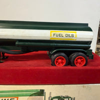 1967 Hess Tanker Trailer Truck "Red Velvet" Gas Oil Truck w/ Box USA “ fuel oils”