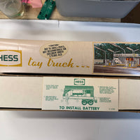 1975 Hess Box Trailer “made in the United States” Marx early production.