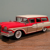 1958 EDSEL Bermuda Station Wagon 1:24 FRANKLIN MINT DIE CAST1958 EDSEL Bermuda Station Wagon 1:24 FRANKLIN MINT DIE CAST