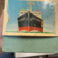 1966 Hess Voyager ship with the box