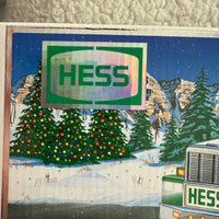 1995 Hess chrome Truck and Helicopter “Rare”