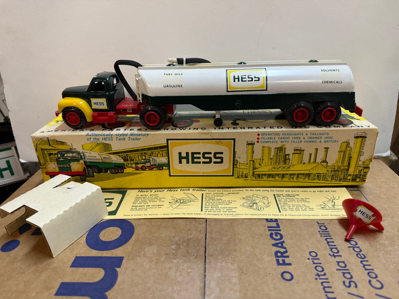1964 Hess Tanker Truck With Box Lot-12 | Aj Collectibles & More