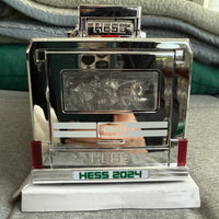 2024 Hess “Chrome” fire truck with car and motorcycle 60th anniversary “Very Rare”