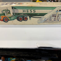 1967 Hess Tanker Trailer Truck "Red Velvet" Gas Oil Truck w/ Box USA “ fuel oils”