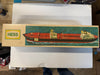 1966 Hess Voyager ship with The Box and display case. Original packing paper included.