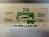 1975 Hess Box Trailer “made in the United States” Marx early production.