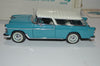 Danbury Mint 1:24 Scale 1955 Chevrolet Nomad Blue / White Top Diecast
