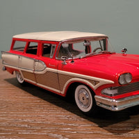 1958 EDSEL Bermuda Station Wagon 1:24 FRANKLIN MINT DIE CAST1958 EDSEL Bermuda Station Wagon 1:24 FRANKLIN MINT DIE CAST