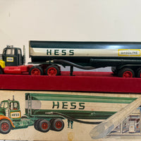 1967 Hess Tanker Trailer Truck "Red Velvet" Gas Oil Truck w/ Box USA “ fuel oils”
