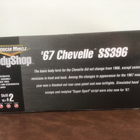 American Muscle Body Shop 1967 CHEVELLE SS396 NEW and Sealed in Original Box.