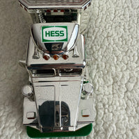 1995 Hess chrome Truck and Helicopter “Rare”