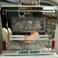 2024 Hess “Chrome” fire truck with car and motorcycle 60th anniversary “Very Rare”