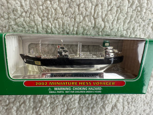 Hess “chrome” 2002 miniature voyager extremely “Rare” Mint!!