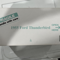 DANBURY MINT: 1955 FORD THUNDERBIRD, 1/24.