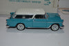 Danbury Mint 1:24 Scale 1955 Chevrolet Nomad Blue / White Top Diecast