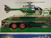 1995 Hess chrome Truck and Helicopter “Rare” - Aj Collectibles & More