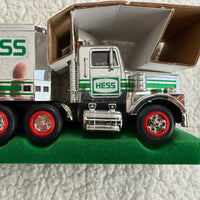 1995 Hess chrome Truck and Helicopter “Rare”