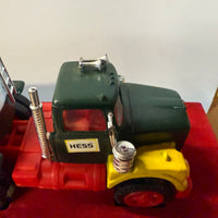 1967 Hess Tanker Trailer Truck "Red Velvet" Gas Oil Truck w/ Box USA “ fuel oils”