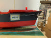 1966 Hess Voyager ship with The Box and display case. Original packing paper included.