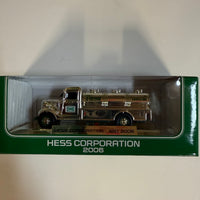 2006 NYSE Chrome Mini Hess Gasoline chrome miniature tanker